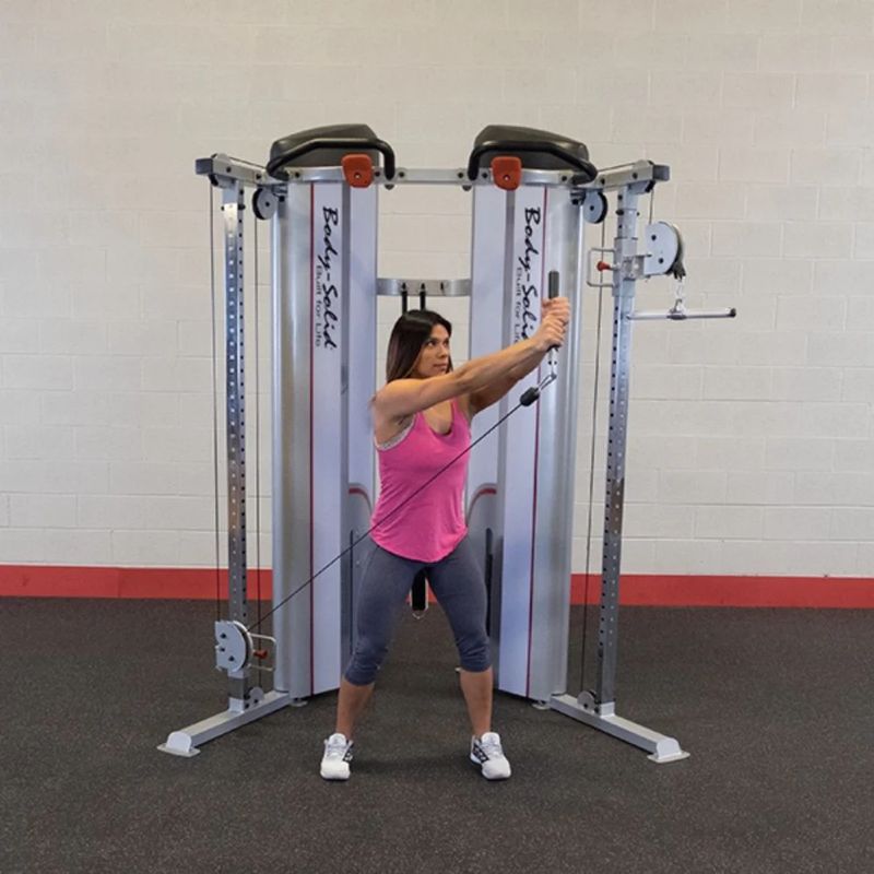Body-Solid Pro Clubline Series II Functional Trainer in Silver