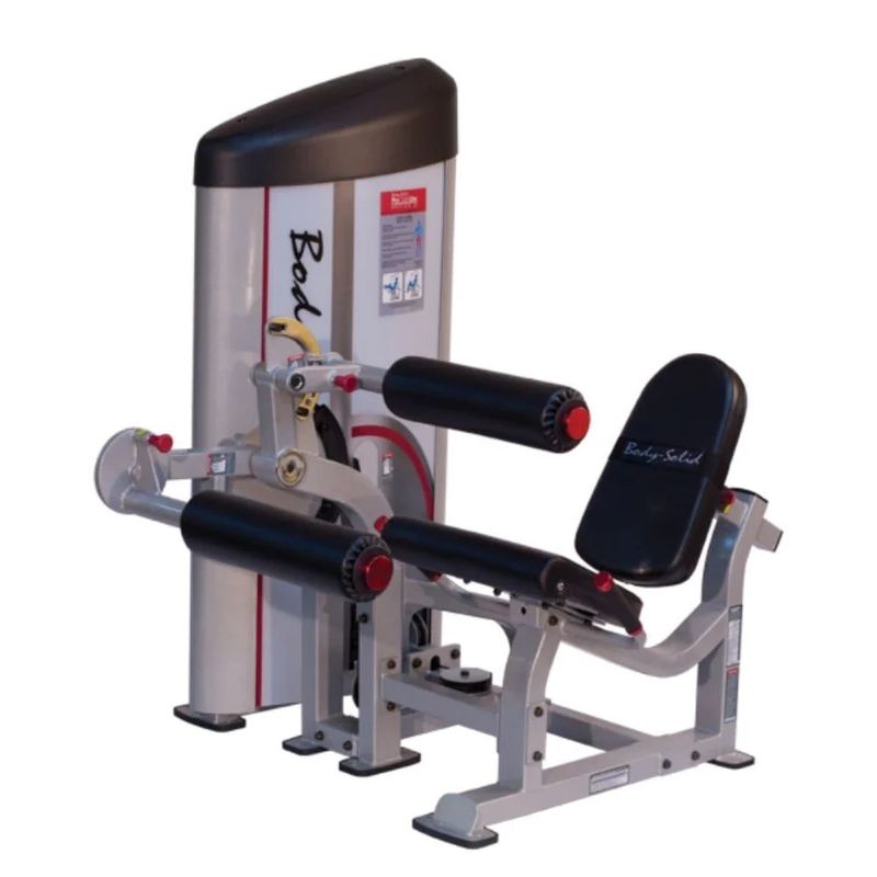Body-Solid Pro Clubline Series II Seated Leg Curl in Silver