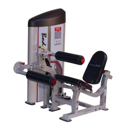 Body-Solid Pro Clubline Series II Seated Leg Curl in Silver
