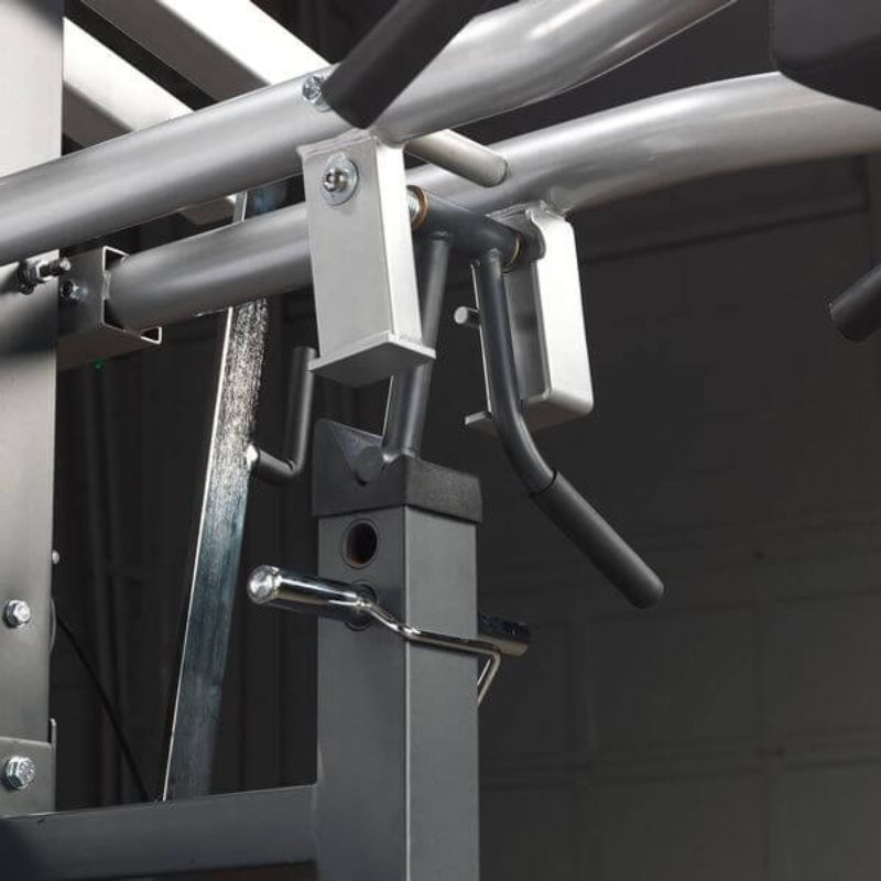 Body-Solid Free Weight Leverage Gym in Black