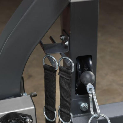 Body-Solid Free Weight Leverage Gym in Black