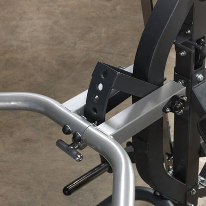 Body-Solid Free Weight Leverage Gym in Black
