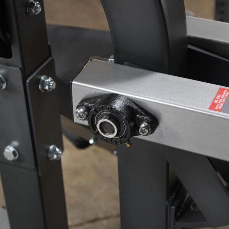 Body-Solid Free Weight Leverage Gym in Black