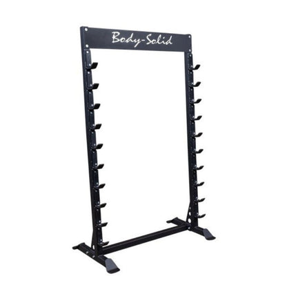 Body-Solid Horizontal Bar Rack in Black