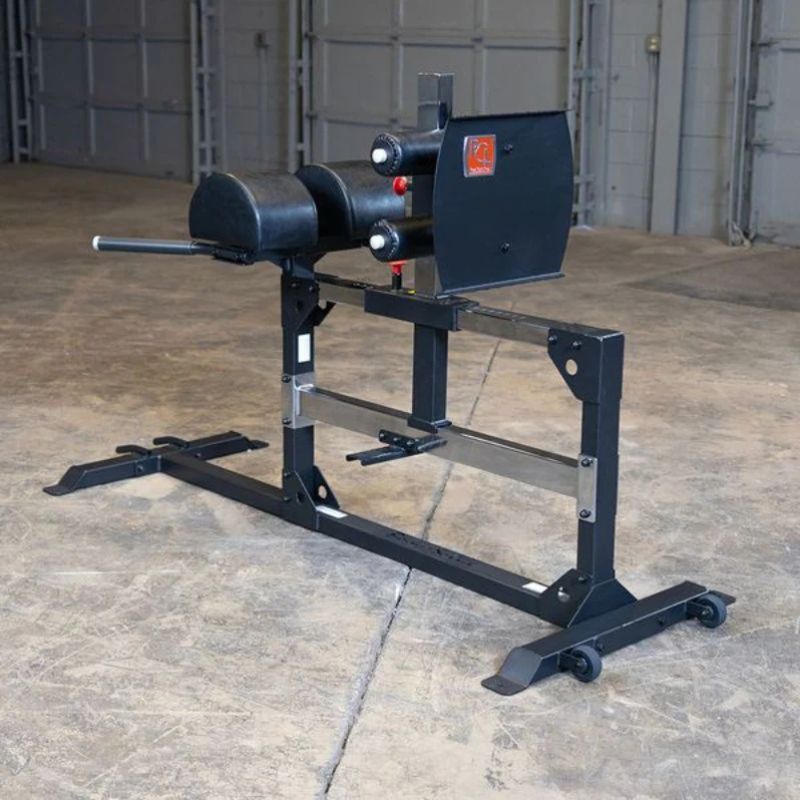 Body-Solid Pro Clubline Glute Ham Developer in Black