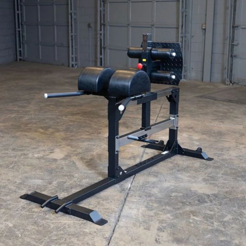 Body-Solid Pro Clubline Glute Ham Developer in Black