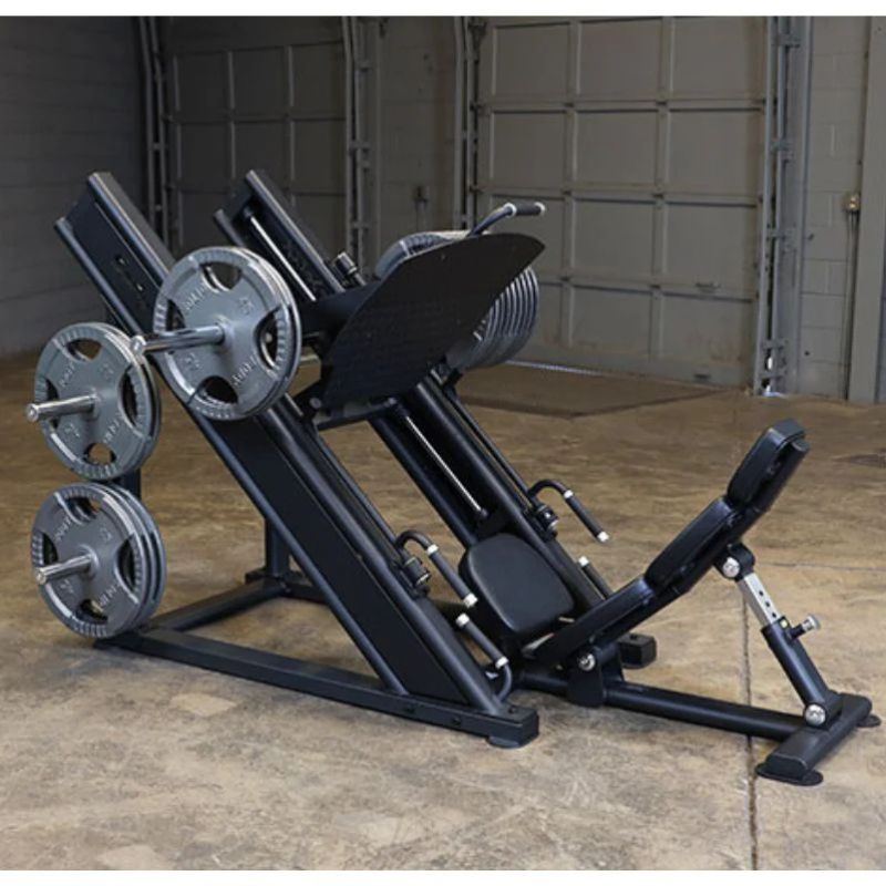 Body-Solid Pro Clubline Leg Press in Black