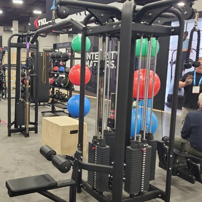 Body-Solid Pro Clubline 6-Stack Jungle Gym in Black