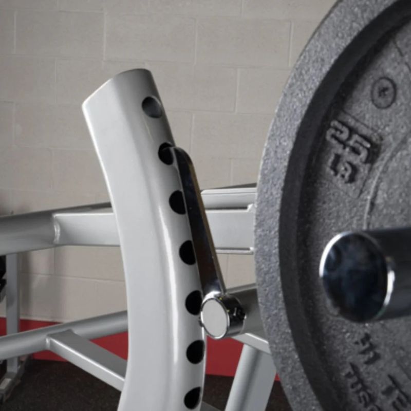 Body-Solid Pro Clubline Leverage Squat in Silver