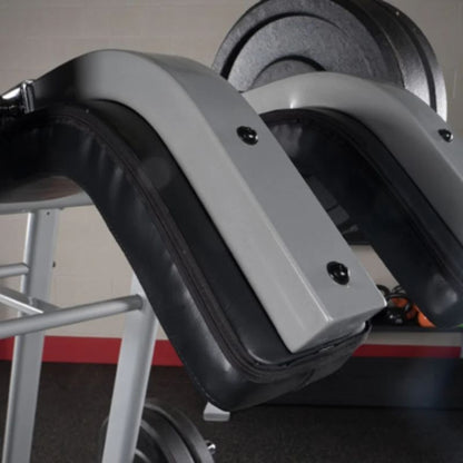 Body-Solid Pro Clubline Leverage Squat in Silver