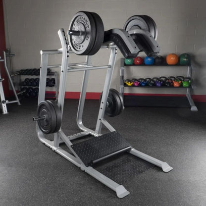 Body-Solid Pro Clubline Leverage Squat in Silver