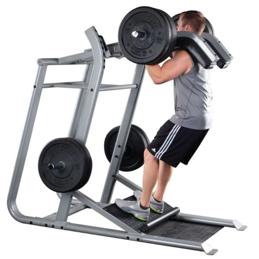 Body-Solid Pro Clubline Leverage Squat in Silver