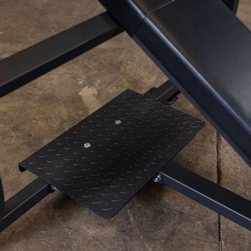 Body-Solid Pro Clubline Olympic Incline Bench in Black