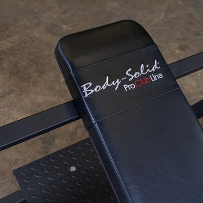 Body-Solid Pro Clubline Olympic Incline Bench in Black