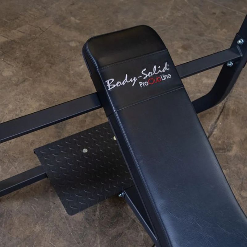 Body-Solid Pro Clubline Olympic Incline Bench in Black