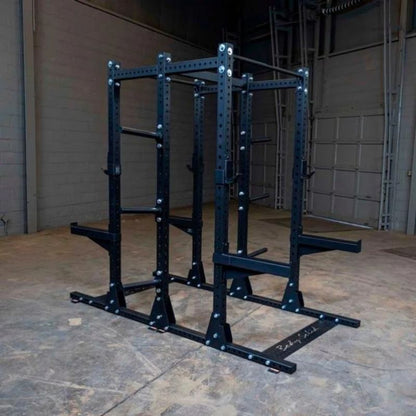 Body-Solid Pro Clubline Double Half Rack in Black