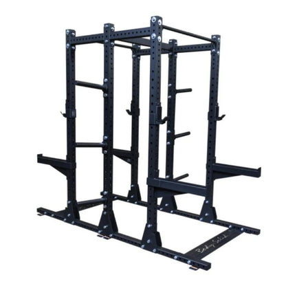 Body-Solid Pro Clubline Double Half Rack in Black