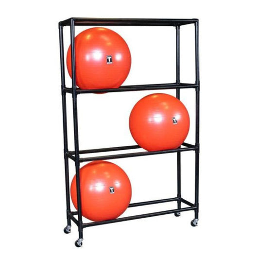 Body-Solid Balance Ball Rack in Black