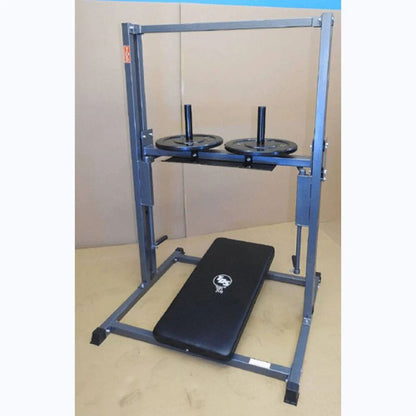 TDS Fitness Premier Vertical Leg Press in Silver