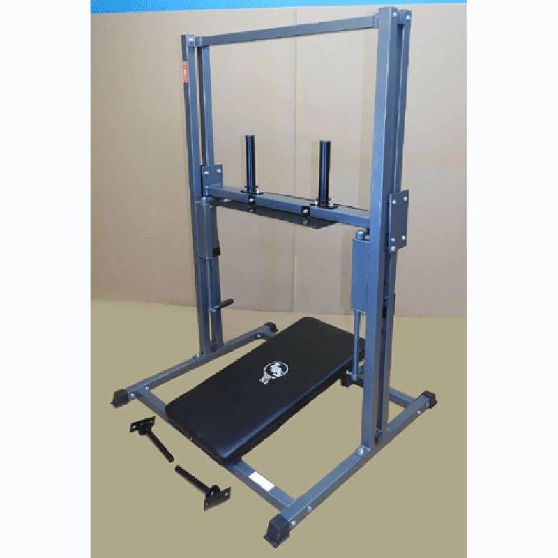 TDS Fitness Premier Vertical Leg Press in Silver