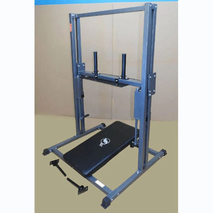 TDS Fitness Premier Vertical Leg Press in Silver