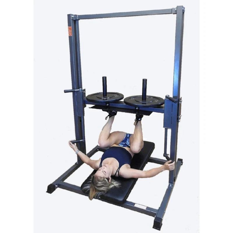 TDS Fitness Premier Vertical Leg Press in Silver