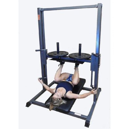 TDS Fitness Premier Vertical Leg Press in Silver