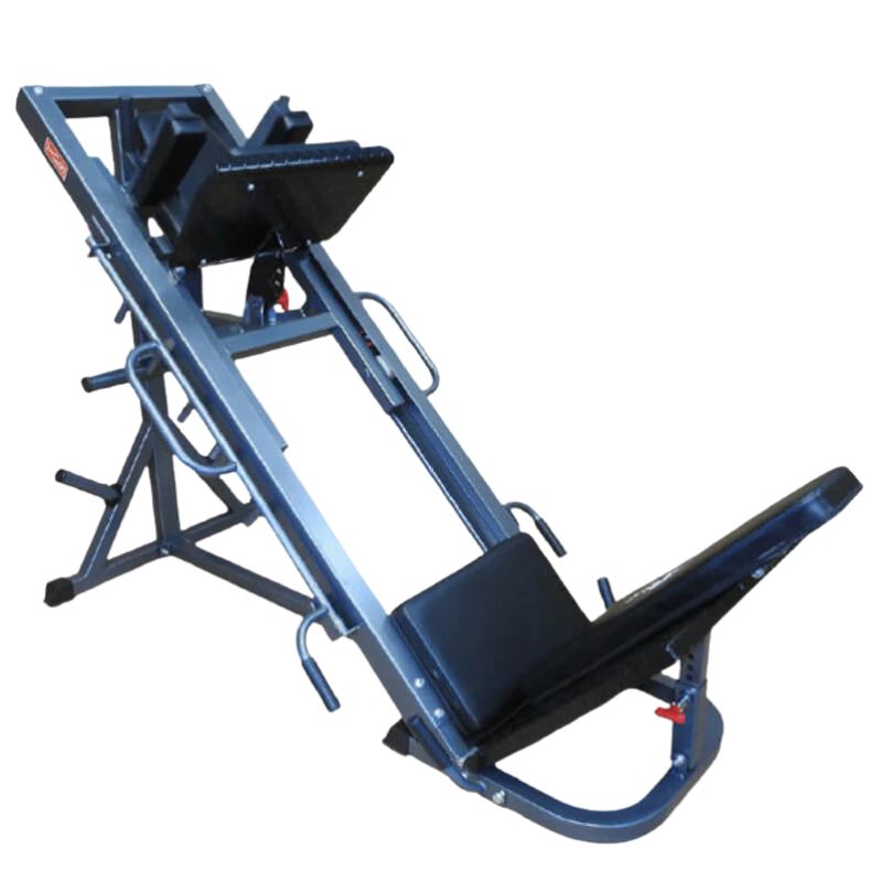 TDS Fitness Leg Press/Hip Sled Hack Squat Machine in Silver