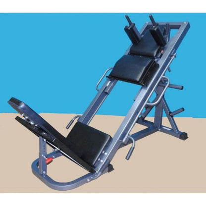 TDS Fitness Leg Press/Hip Sled Hack Squat Machine in Silver
