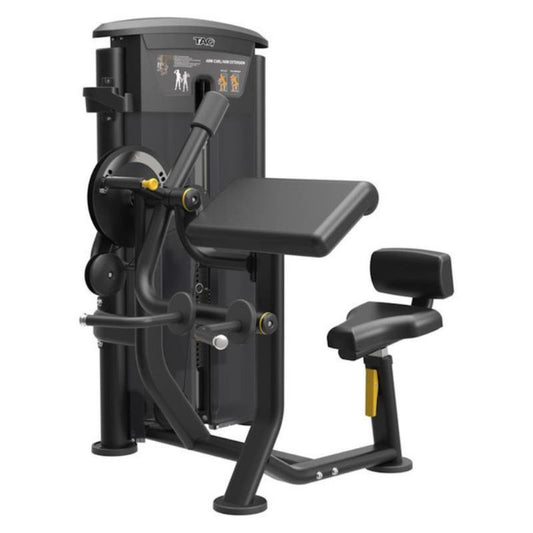 TAG Fitness Elite Bicep/Tricep Dual Select in Black