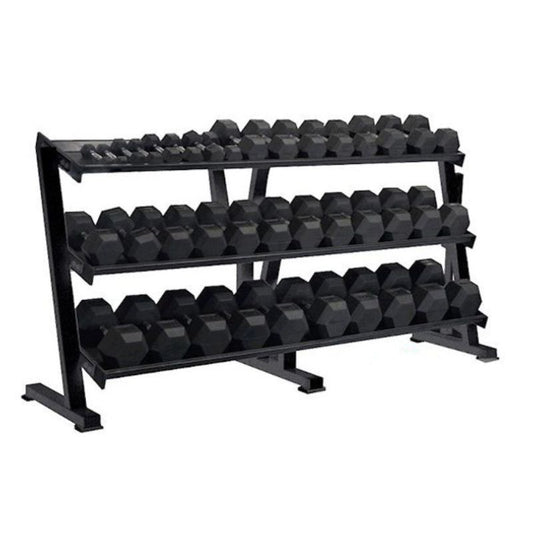 York Barbell (#69129) 3-Tier Dumbbell Rack