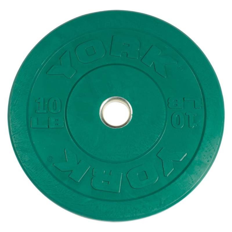 York Barbell USA Colored Rubber Bumper Plates