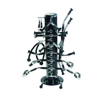 York Barbell Cable Attachment Pack with Storage Rack