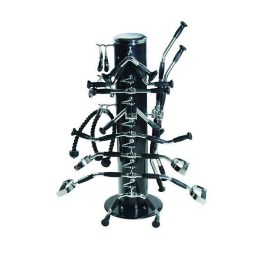 York Barbell Cable Attachment Pack with Storage Rack