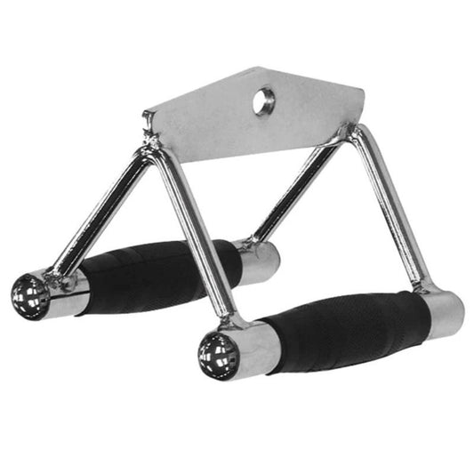 Body-Solid Tools Rubber Grip Chrome Chinning Triangle