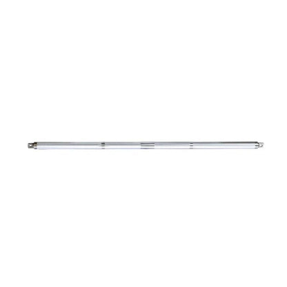 Body-Solid Tools Aluminum Revolving Dual Cable Straight Bar in Chrome