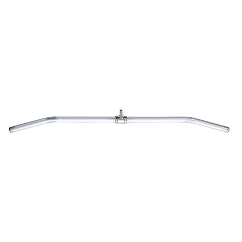 Body-Solid Tools Aluminum Revolving Lat Bar in Chrome