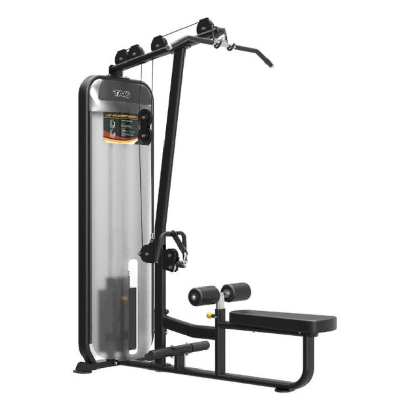 TAG Fitness Performance Line Lat Pull/Seat Row Dual Select in Black