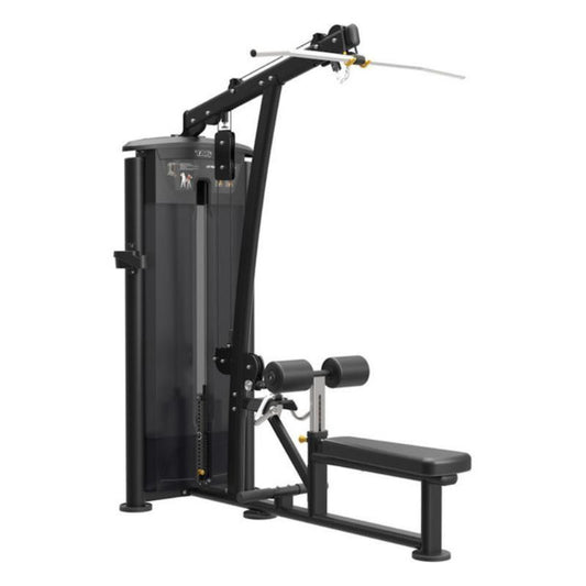 TAG Fitness Elite Lat Pull/Row Dual Select in Black