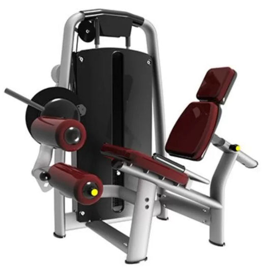 Vortex Strength Seated Leg Curl and Extension Machine in Black