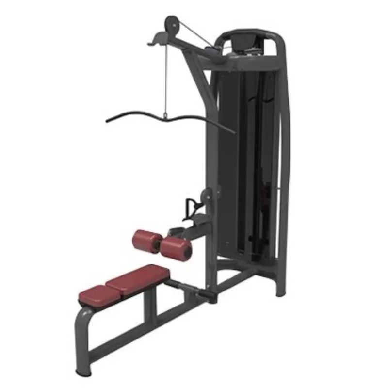 Vortex Strength Seated Lat Pulldown and Row in Black