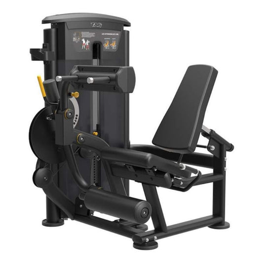 TAG Fitness Leg Extension & Curl Machine Dual Select in Black