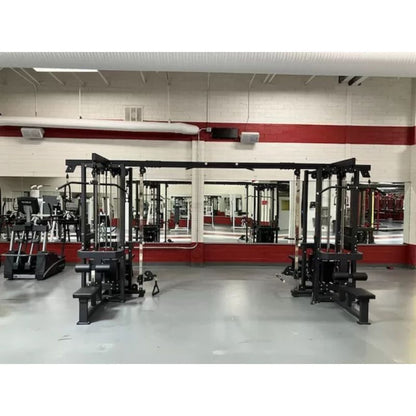 Vortex Strength Commercial 8-Stack Jungle Gym in Black