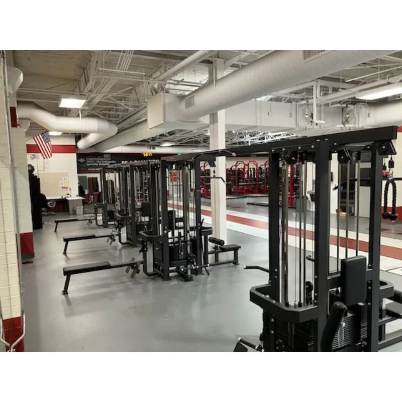 Vortex Strength Commercial 8-Stack Jungle Gym in Black