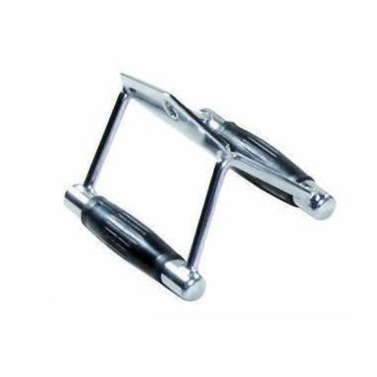 York Barbell Rubber Grip Revolving Chrome Chinning Triangle