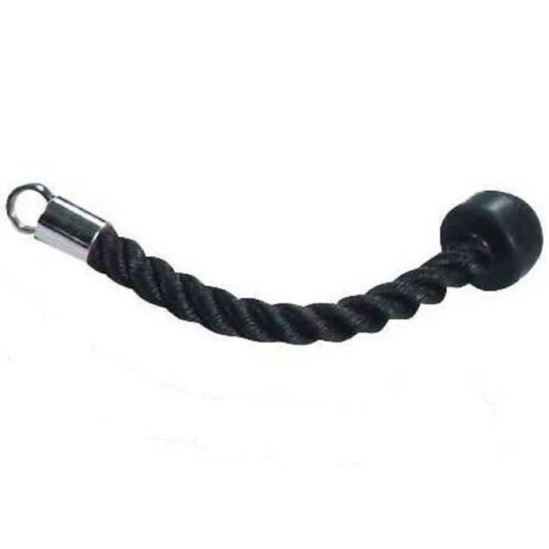 York Barbell Single Triceps Hammer Rope in Black